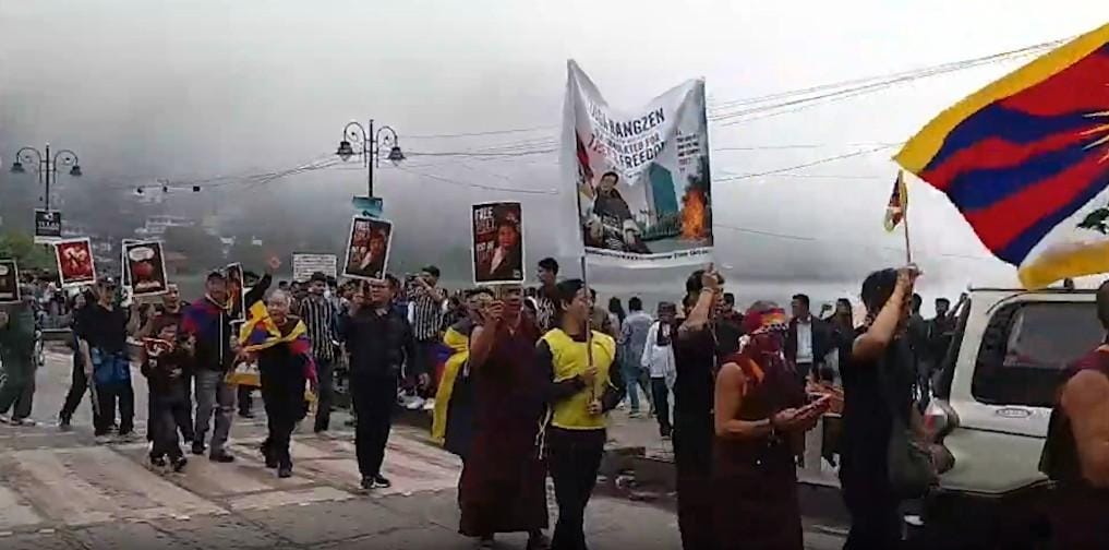 Tibetan youth rally in Gangtok protests China's 'Ethnic Unity Law'