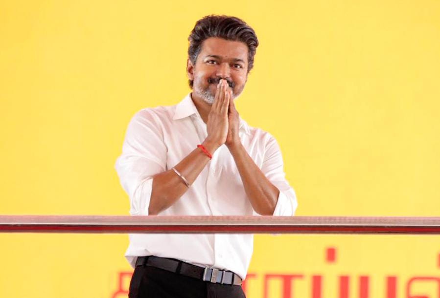 Tiruchirappalli: TN CM C. Joseph Vijay Addresses Public Rally