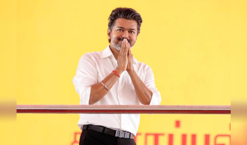 Tiruchirappalli: TN CM C. Joseph Vijay Addresses Public Rally
