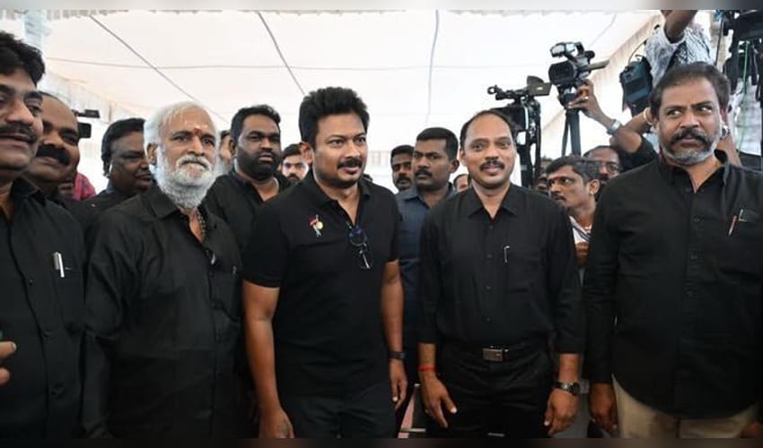TN: Udhayanidhi challenges CM Vijay to answer Oppn’s questions on Cauvery row (Photo: IANS)