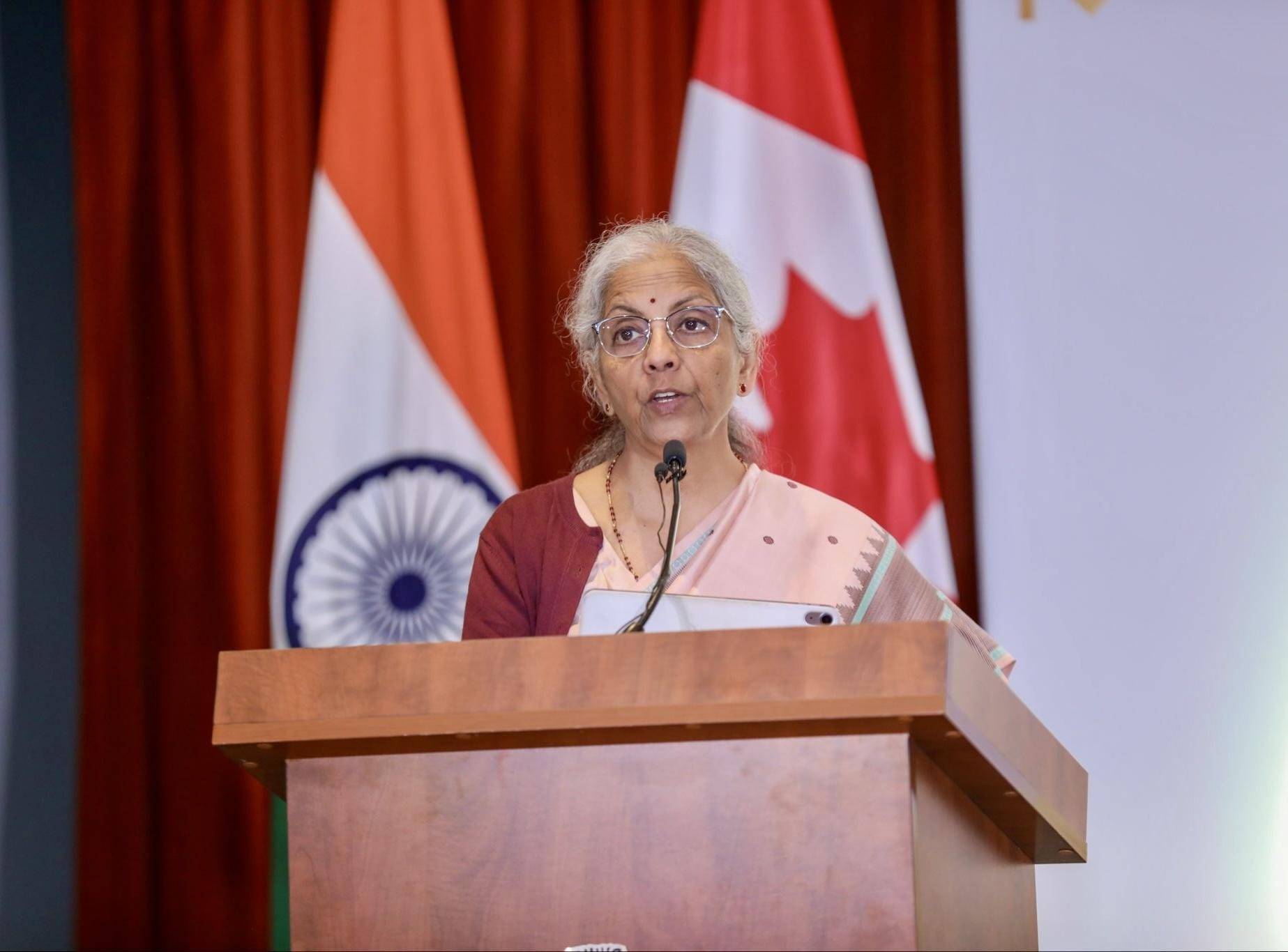 Toronto: Nirmala Sitharaman addresses Indian diaspora in Toronto