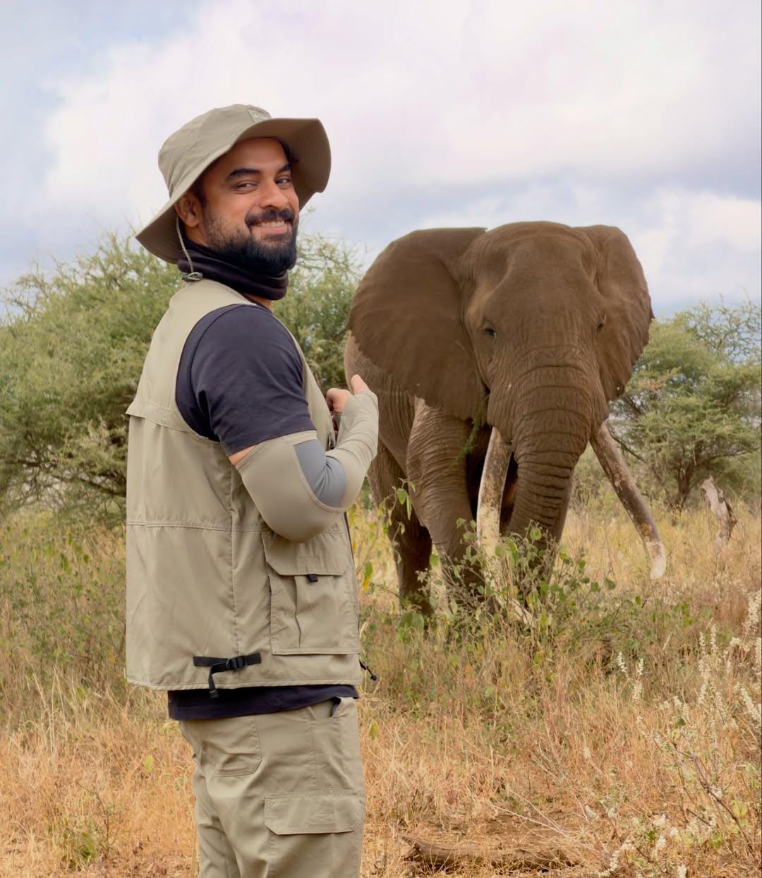 Tovino Thomas witnesses lion rescue operation live in Kenya; showers praise on wildlife authorities! (Photo: Tovino Thomas/Instagram)