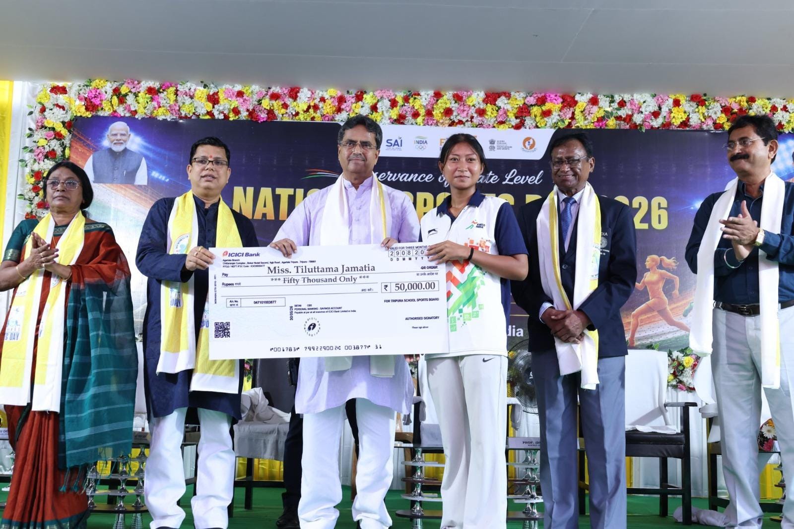 Tripura committed to upgrading sports infrastructure to international standards: CM Saha 