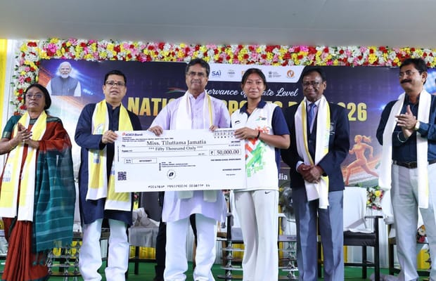 Tripura committed to upgrading sports infrastructure to international standards: CM Saha