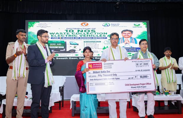 Tripura competing with fastest-growing states: CM Saha (Photo: IANS)