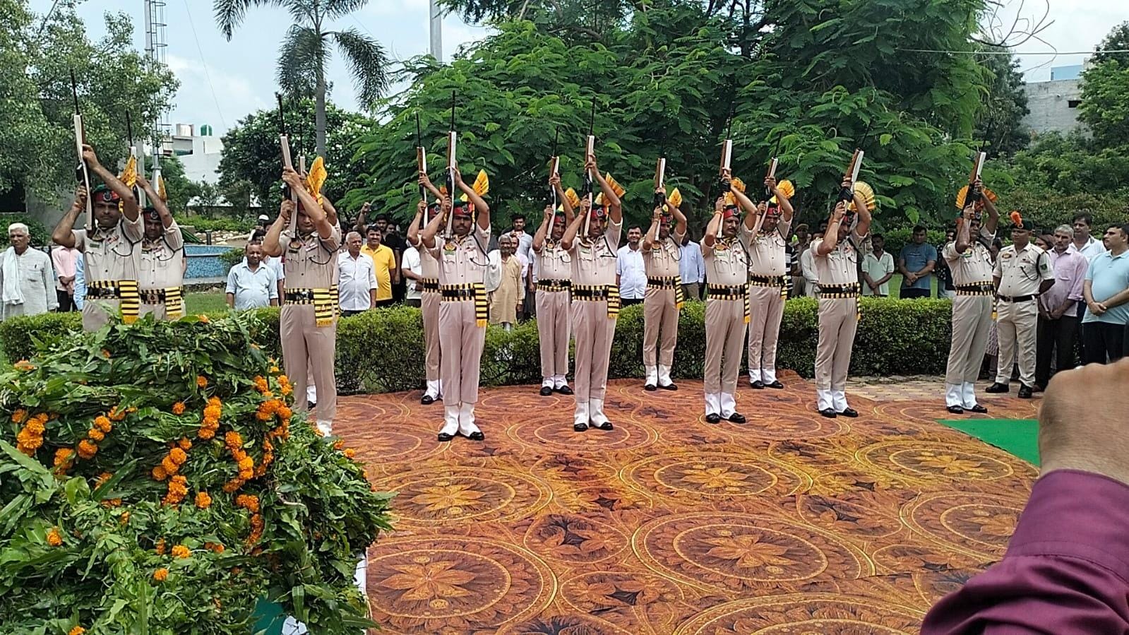 Tripura DGP Anurag cremated with full state honours in UP (Photo: IANS)