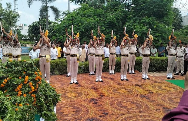 Tripura DGP Anurag cremated with full state honours in UP (Photo: IANS)
