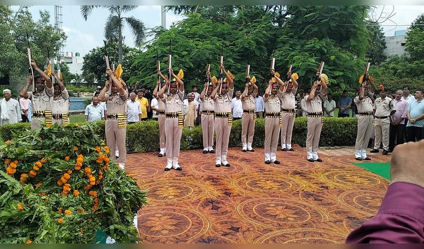Tripura DGP Anurag cremated with full state honours in UP (Photo: IANS)