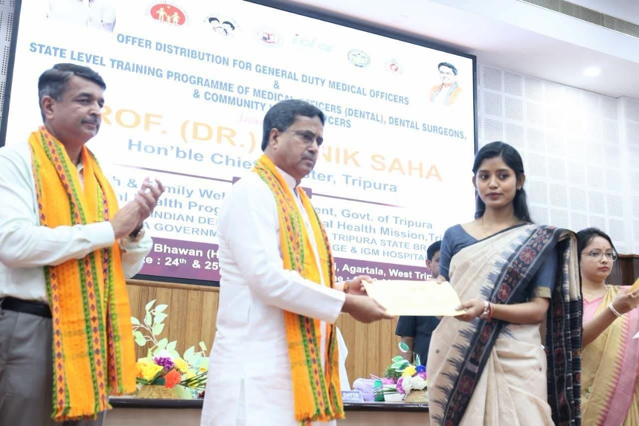 Tripura govt steps up recruitment of doctors to strengthen healthcare: CM Saha 