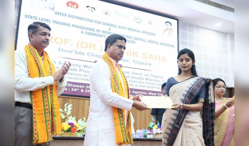 Tripura govt steps up recruitment of doctors to strengthen healthcare: CM Saha