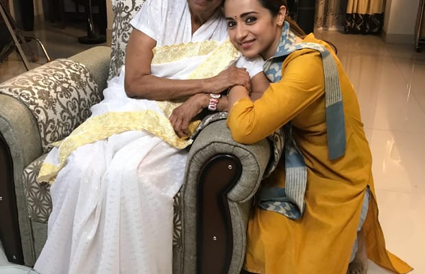 Trisha tells S Janaki: Thank you for reminding me that the greatest artists are the humblest souls! (Photo: Trisha/Instagram)