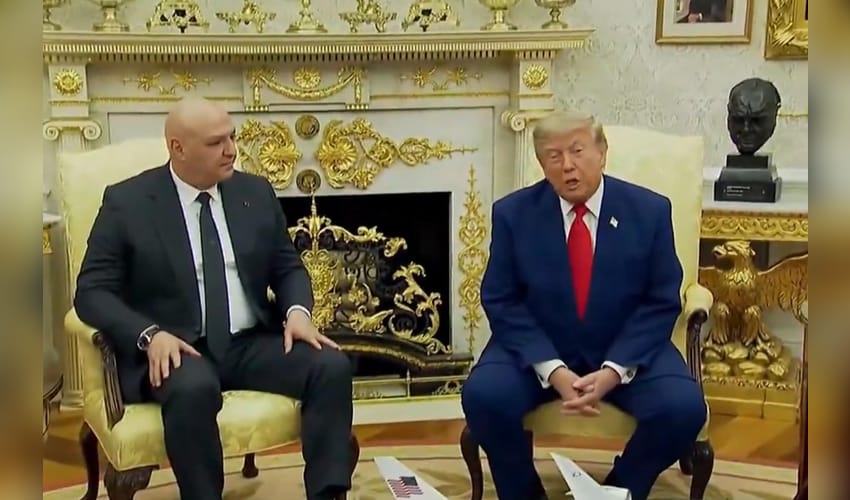 Trump, Aoun push peace roadmap for Lebanon