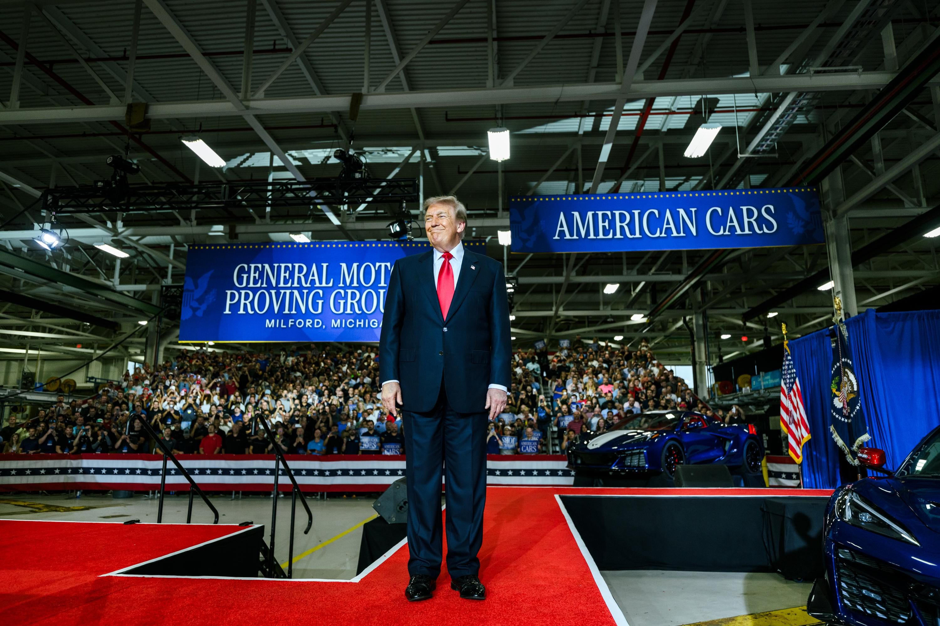 Trump credits tariff policies for US auto revival