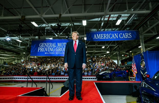 Trump credits tariff policies for US auto revival