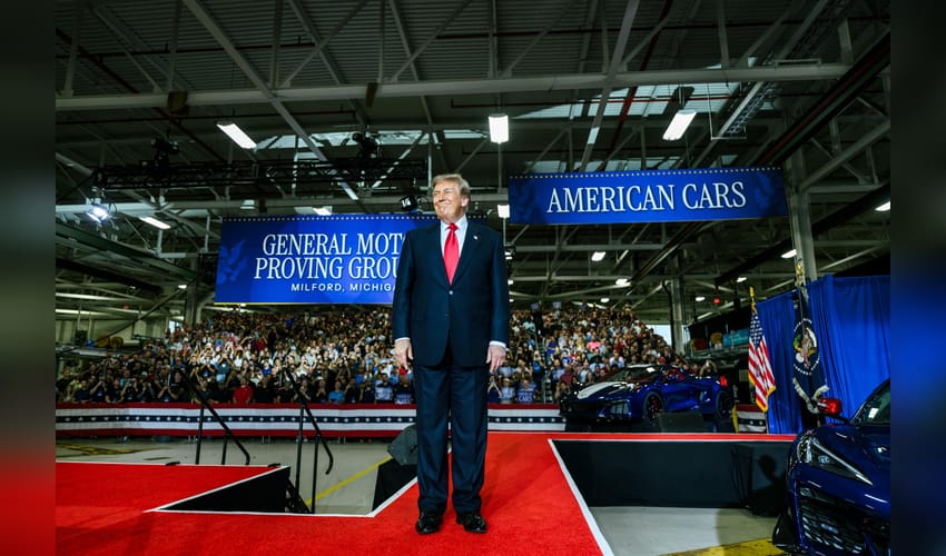 Trump credits tariff policies for US auto revival