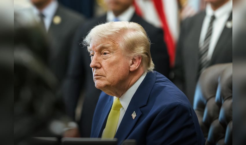 Trump defends splitting childhood vaccines