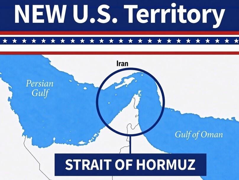 Trump doubles down on Hormuz Strait as 'New US Territory' after Iran MoU implodes