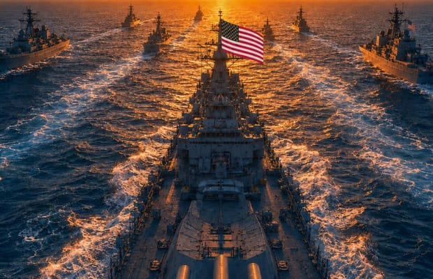 Trump opens US Navy shipbuilding to allies