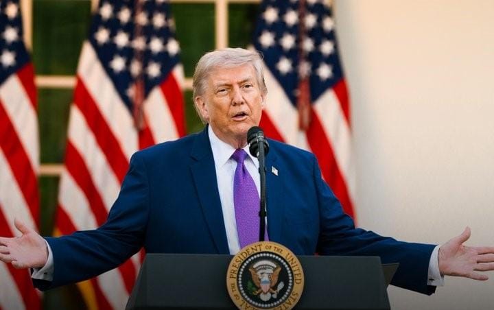 Trump says he would ‘love to run’ for another term in 2028 despite legal hurdle
