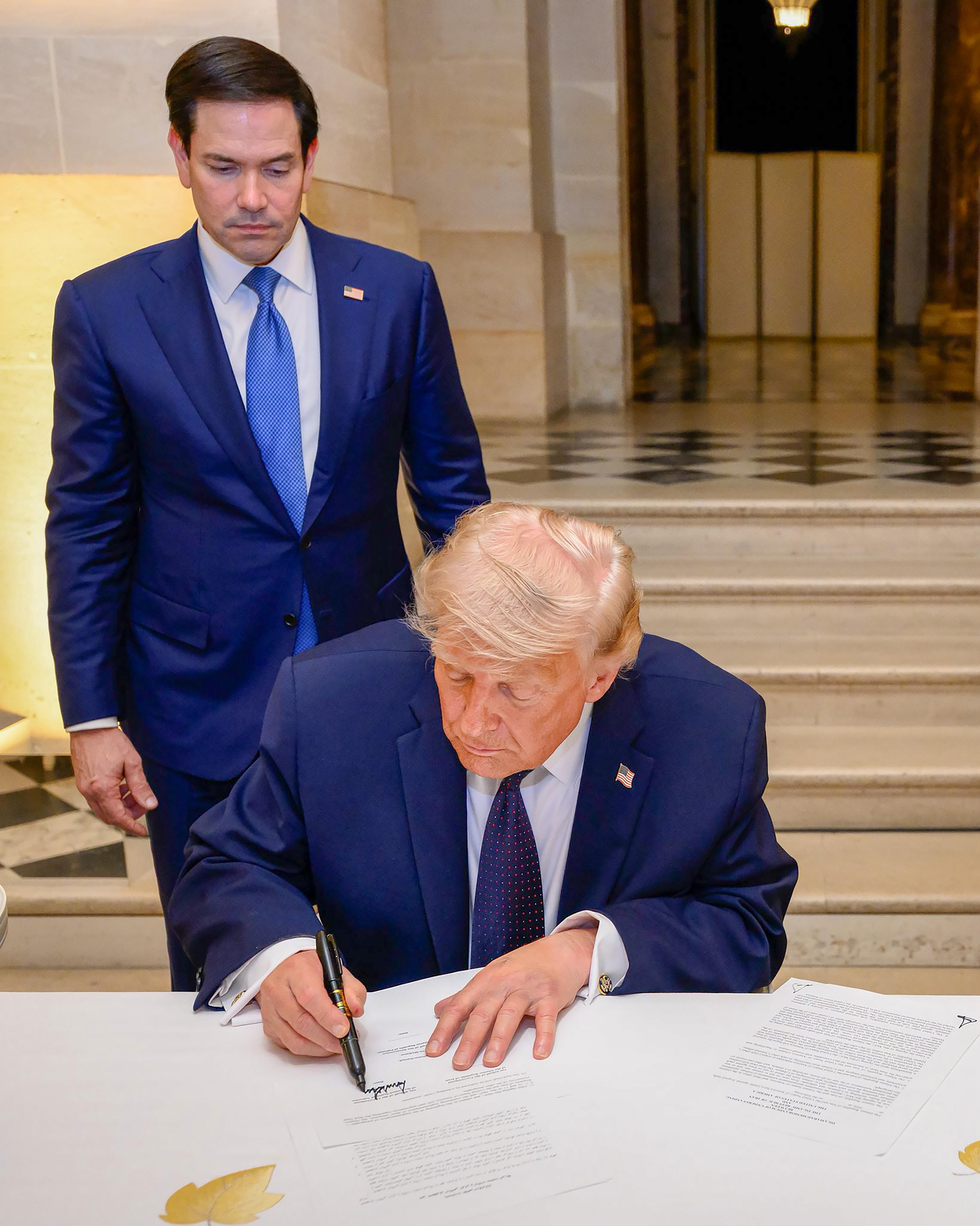 Trump Signs Iran Memorandum of Understanding