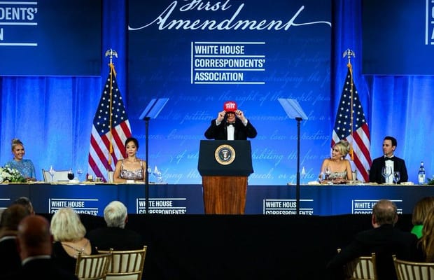 Trump to return for next White House media dinner