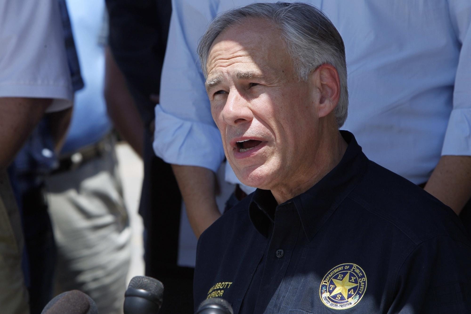 U.S.-TEXAS-HIGH SCHOOL-SHOOTING, Texas Governor Greg Abbott