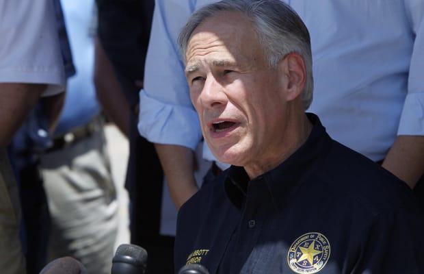 U.S.-TEXAS-HIGH SCHOOL-SHOOTING, Texas Governor Greg Abbott
