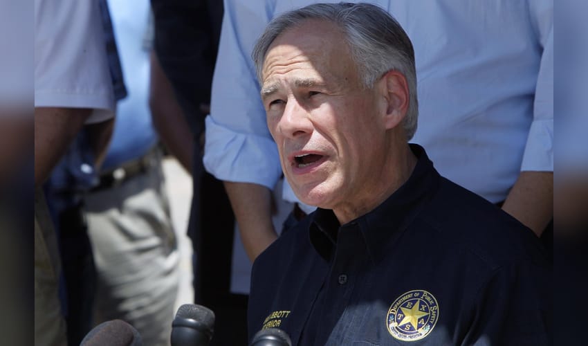 U.S.-TEXAS-HIGH SCHOOL-SHOOTING, Texas Governor Greg Abbott