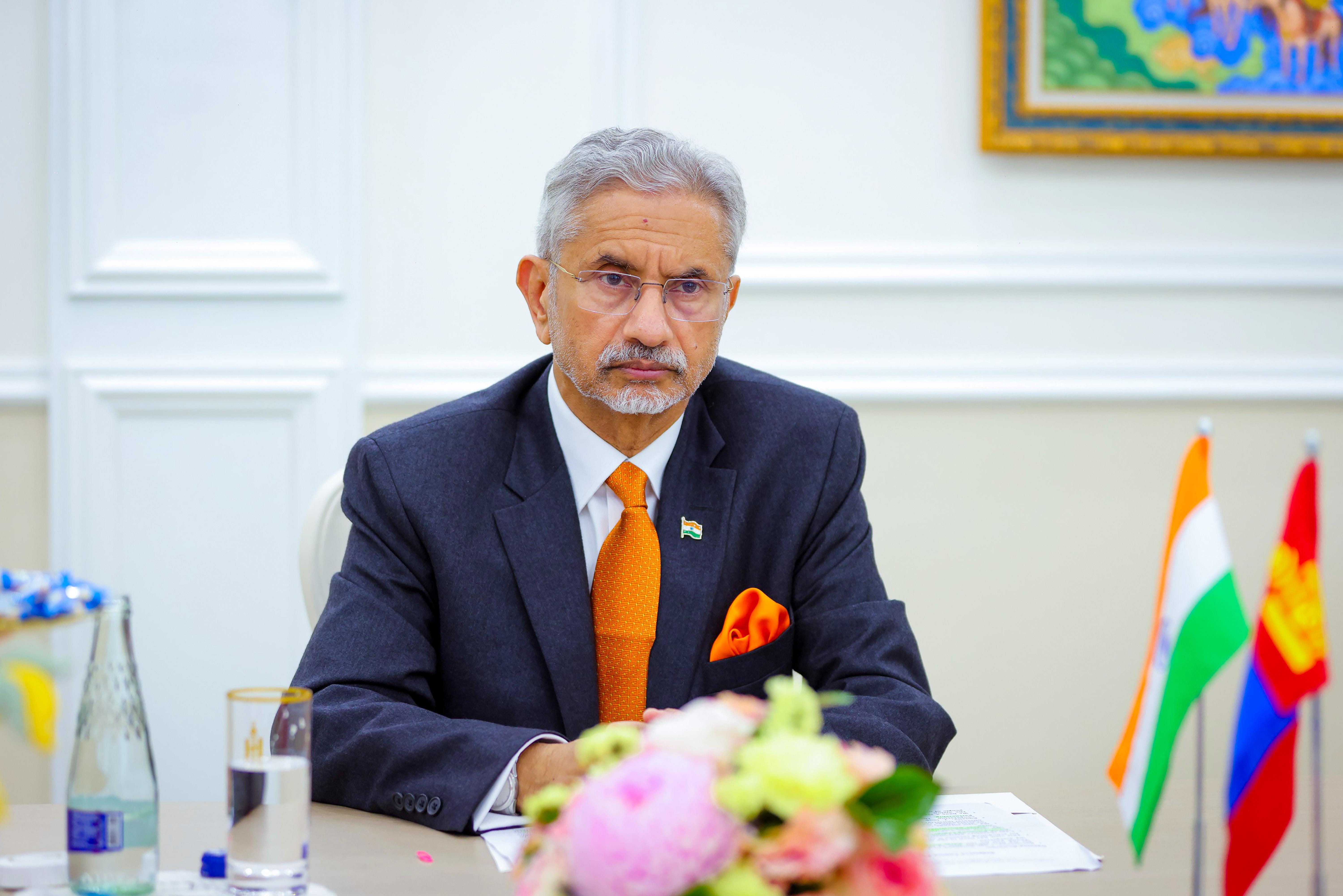 Ulaanbaatar: Jaishankar meets Mongolian Foreign Minister Battsetseg Batmunkh