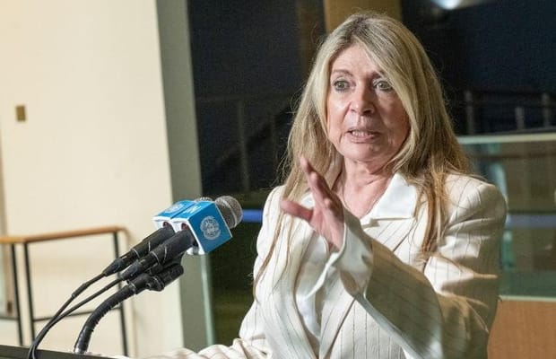 UN General Assembly holds dialogues with candidates for next secretary-general