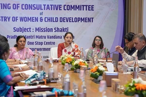 Union Minister Annpurna Devi leads discussion on women's safety, empowerment (Photo: IANS)