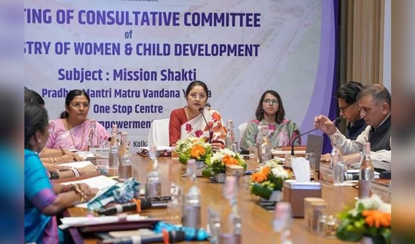 Union Minister Annpurna Devi leads discussion on women's safety, empowerment (Photo: IANS)