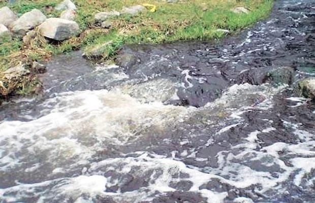Untreated sewage continues to flow into Noyyal River in TN's Coimbatore as STP project stalled