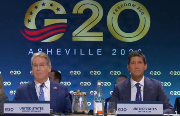 US puts tariffs, Iran risks at G20 centre