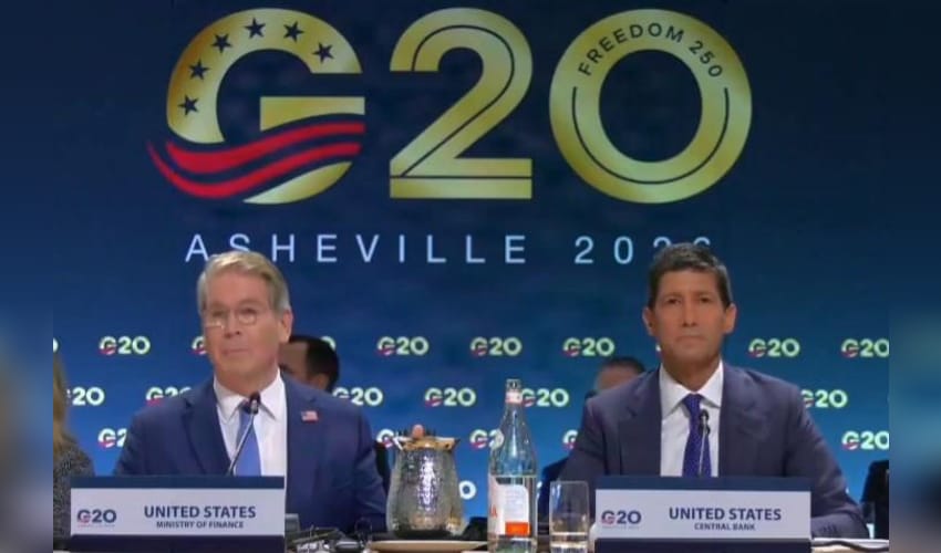 US puts tariffs, Iran risks at G20 centre