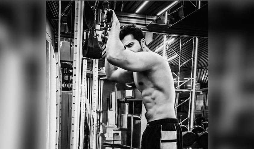 Varun Dhawan finds striking a pose between workouts 'fun'