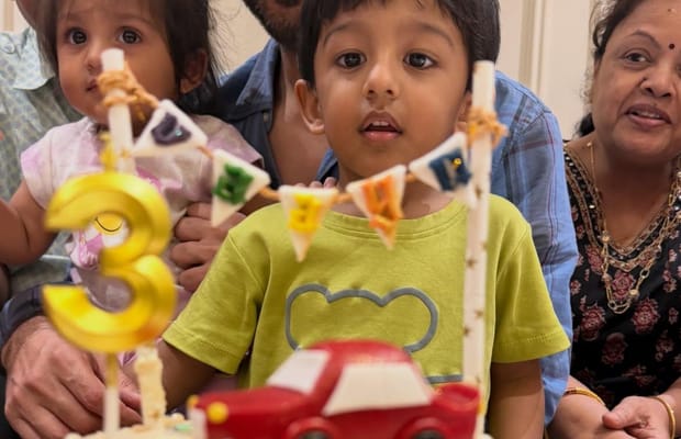 Vatsal Sheth receives a heart melting birthday wish from son Vaayu