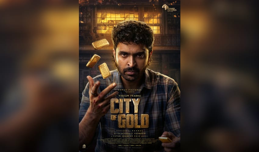 Vikram Prabhu's 'City of Gold' glimpse: The grim story behind every gram of gold! (Photo: Raahul/X)