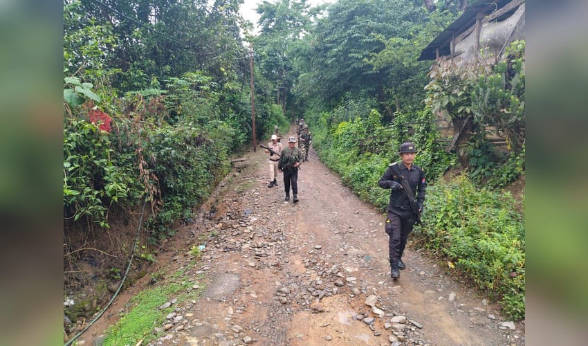 Village volunteer killed, CRPF personnel injured in Manipur gunfight (Photo: IANS)
