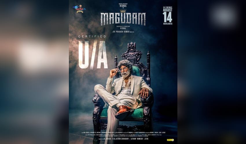Vishal's 'Magudam' cleared for release with 'U/A' certificate (Photo: Vishal/X)