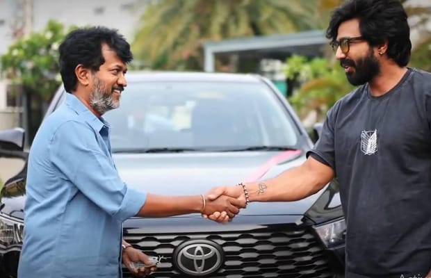 Vishnu Vishal presents brand new car to 'Gatta Kusthi 2' director Chella Ayyavu! (Photo Credit: Vishnu vishal/X)