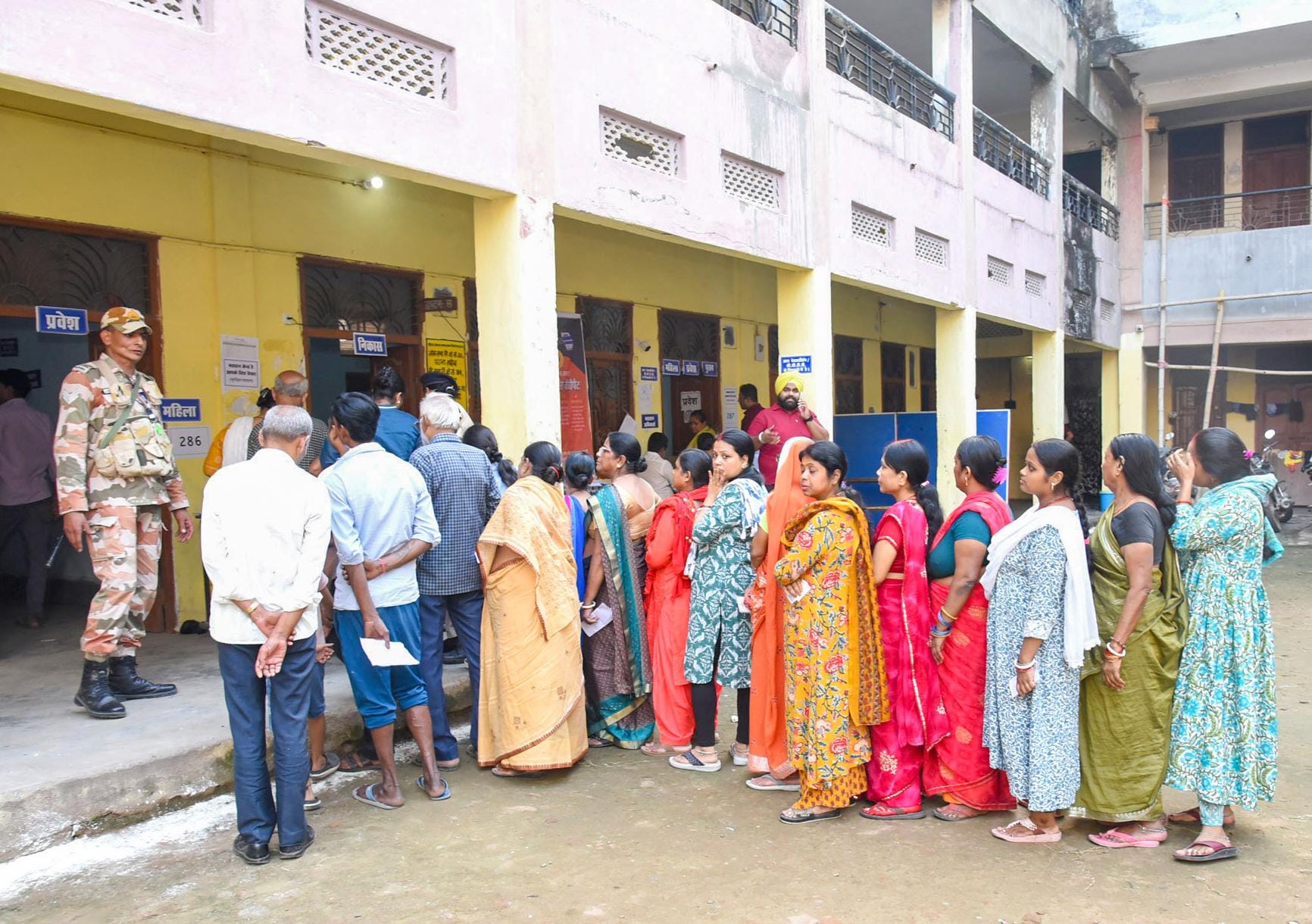Voters Turn Out for 1st Phase of Bihar Assembly Election