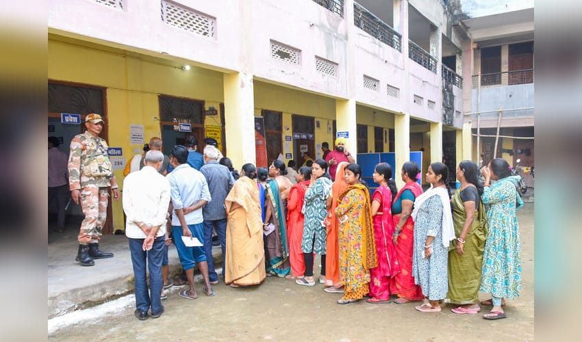 Voters Turn Out for 1st Phase of Bihar Assembly Election