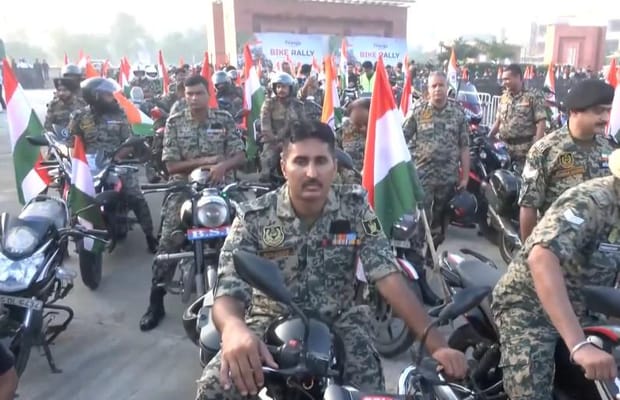 VP Radhakrishnan flags off Har Ghar Tiranga rally, calls Vande Mataram driving force in freedom struggle