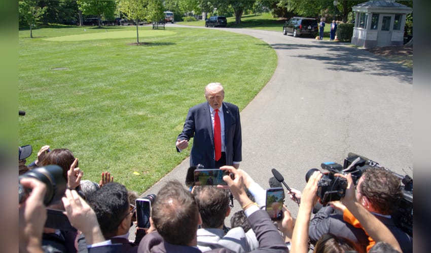 Washington, D.C.: White House-Trump-Iran