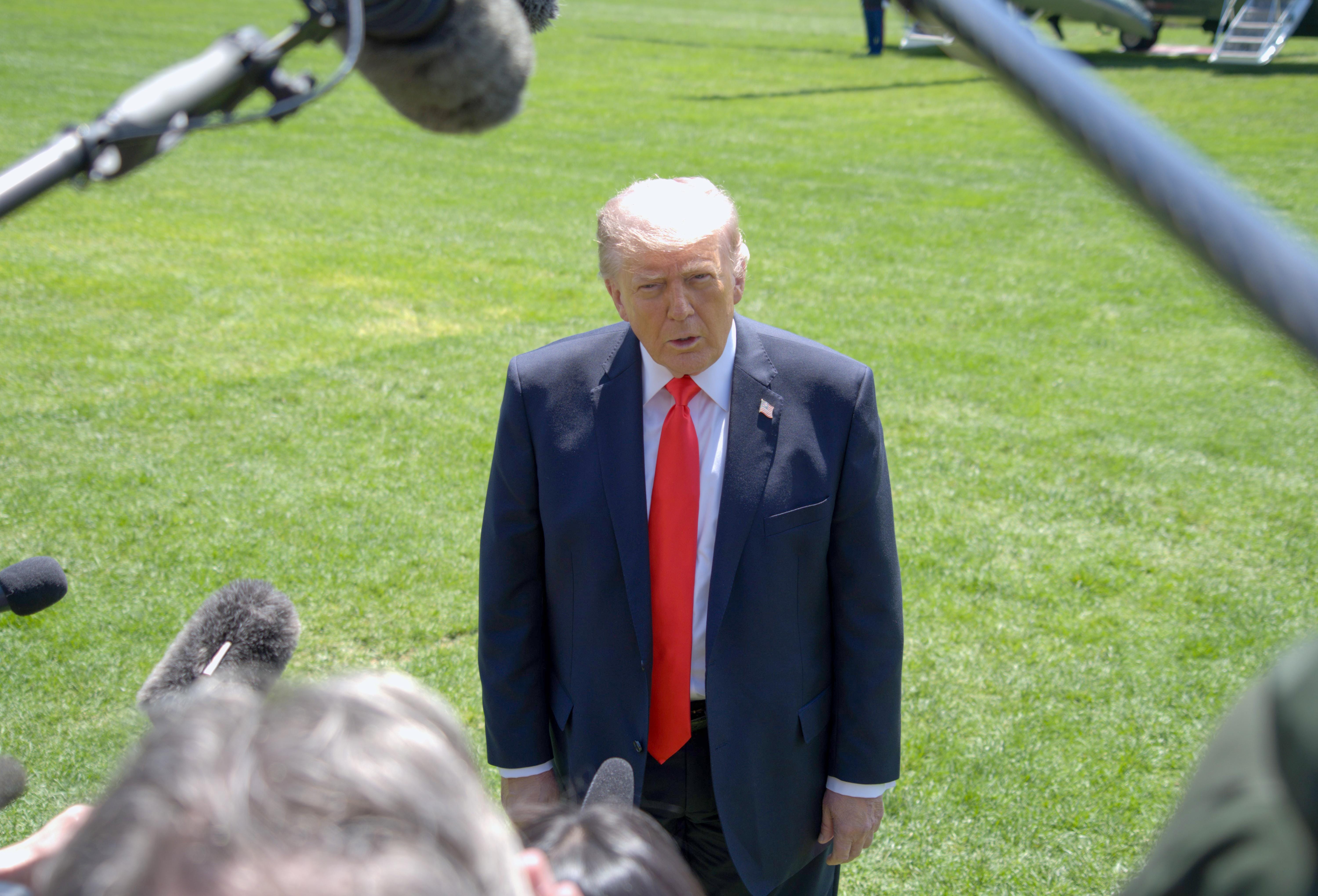 Washington, D.C.: White House-Trump-Iran