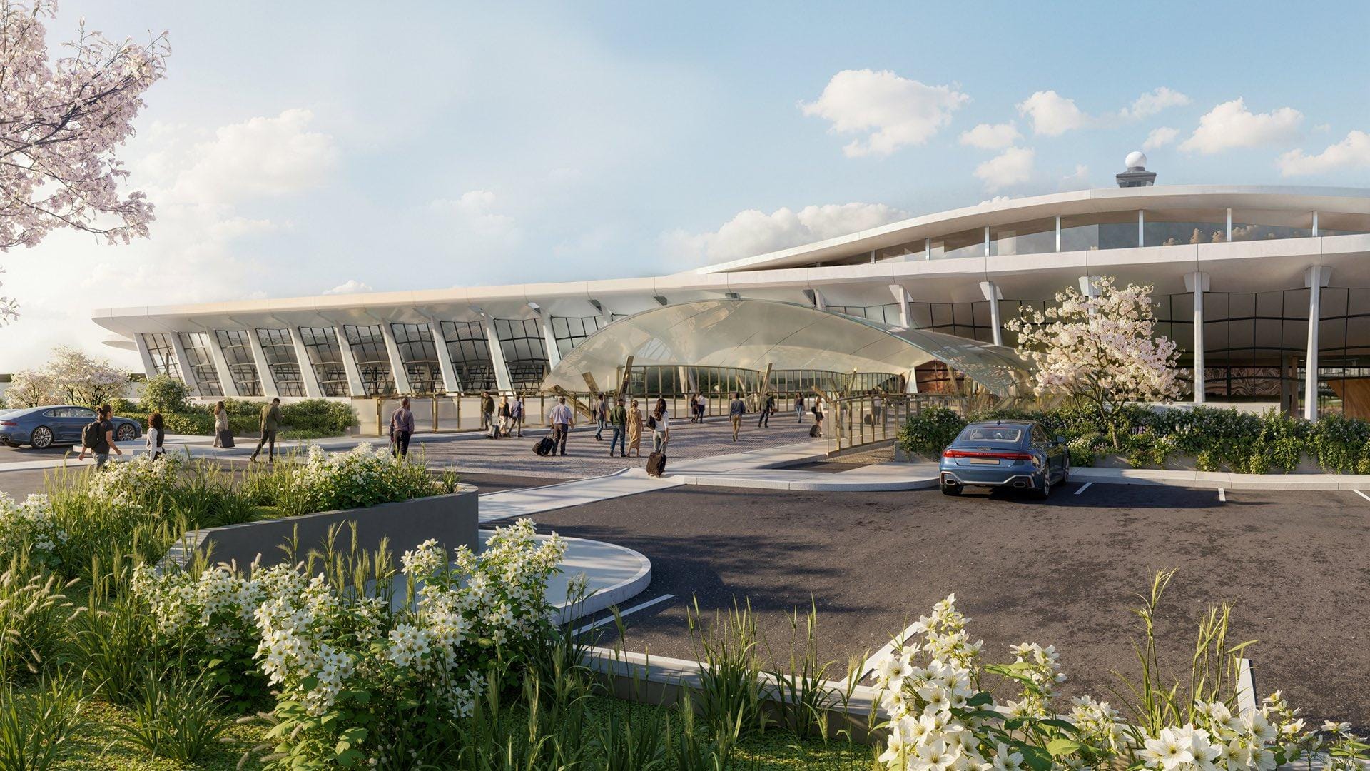'We're going to make it the best': Trump unveils massive Dulles airport makeover