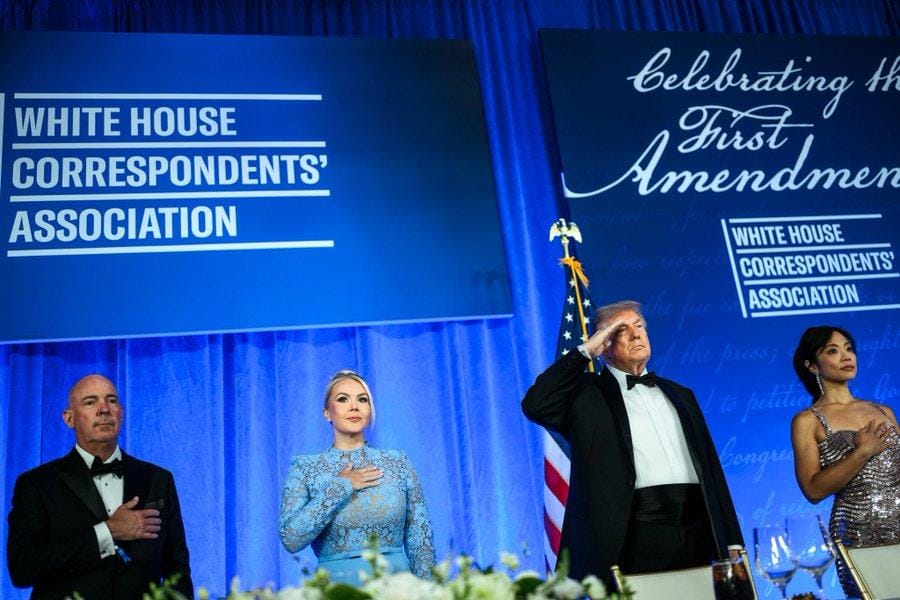 White House Correspondents' Association defends press freedom before Trump