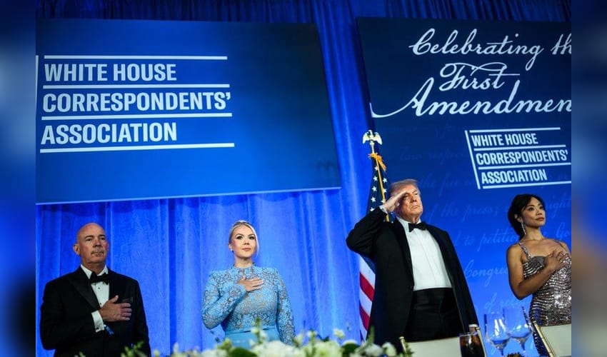 White House Correspondents' Association defends press freedom before Trump
