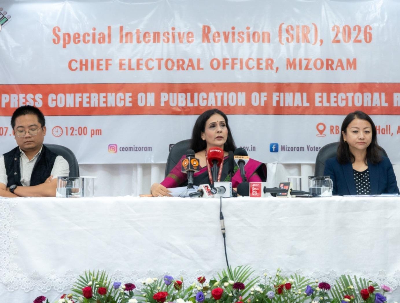 Women outnumber men in Mizoram's final electoral rolls again
